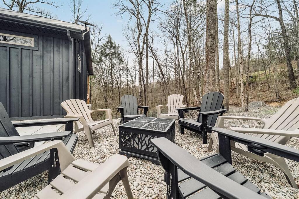 Honeymoon Couples Cabin Secluded, Hot Tub, Views سيفيرفيل المظهر الخارجي الصورة